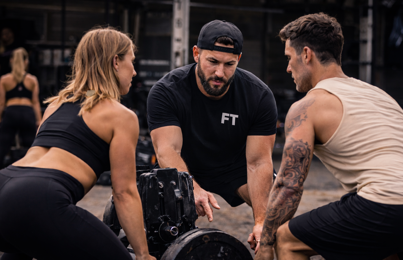 Fitness Truck functional training session outdoors