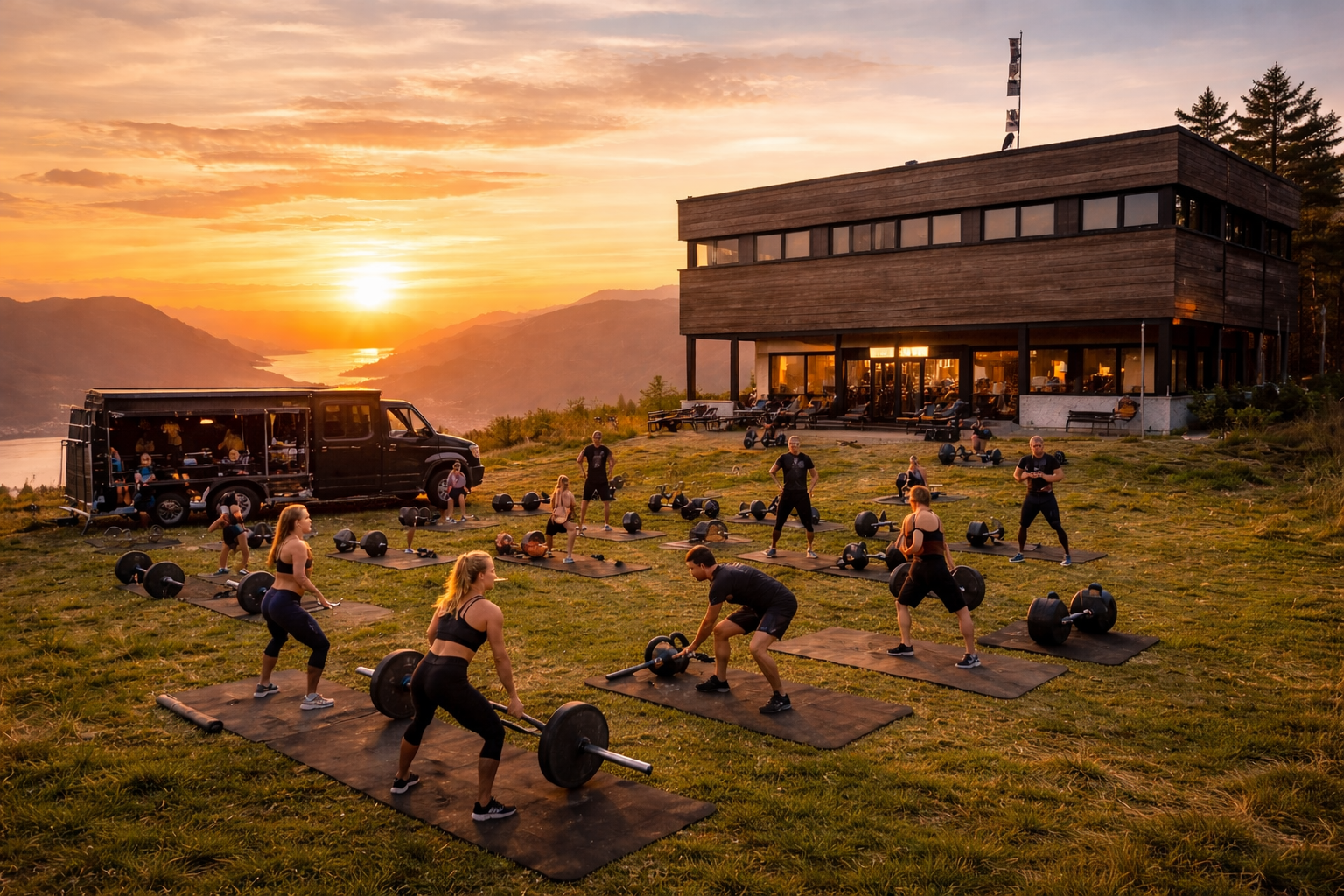 Fitness Truck recovery and community moment